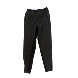 Men E3 S Everlane Everyone Black Sweatpants Jogger Pants Lightweight Ankle Zip
